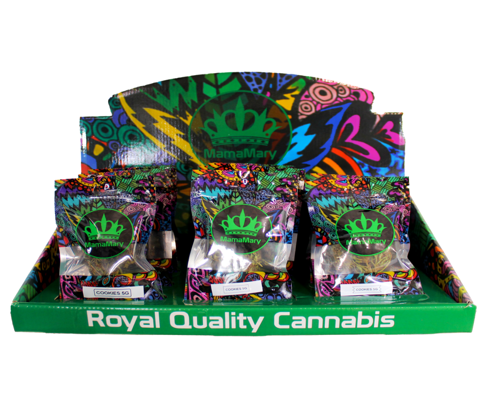 Cannabis Box Expo for your Shop (50g MIX in bags of 2g)