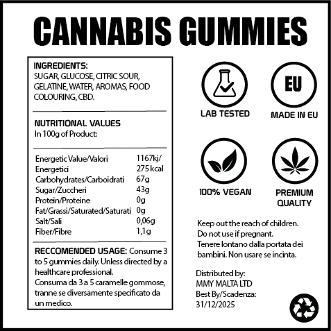 CBD Gummies: Vegan &amp; Natural Gummies from Hemp Try MamaMary Vegan CBD Gummies