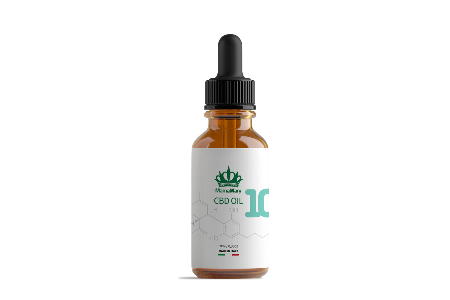 Olio CBD 10% Mint - Olio di CBD di Alta Qualità alla Menta