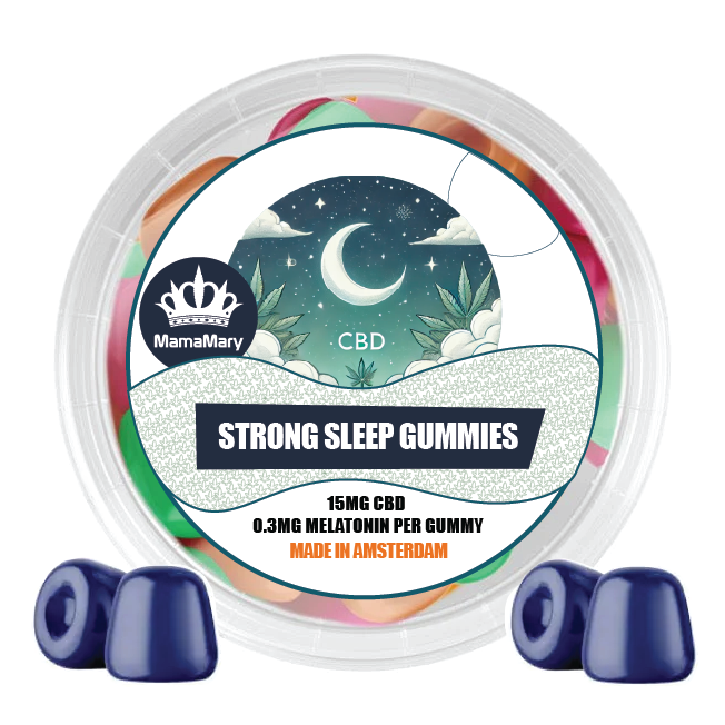 CBD &amp; Melatonin Sleep Gummies: Natural Sleep Pills MamaMary