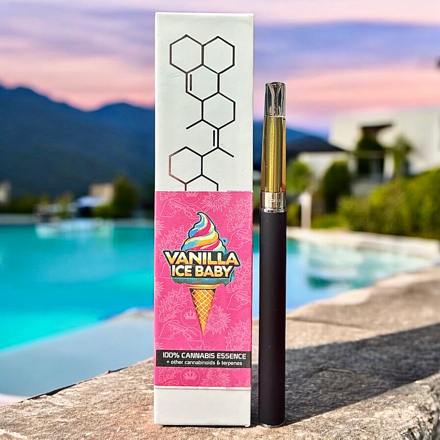 Vape Kit Vanilla ICE 100% Cannabis Essence