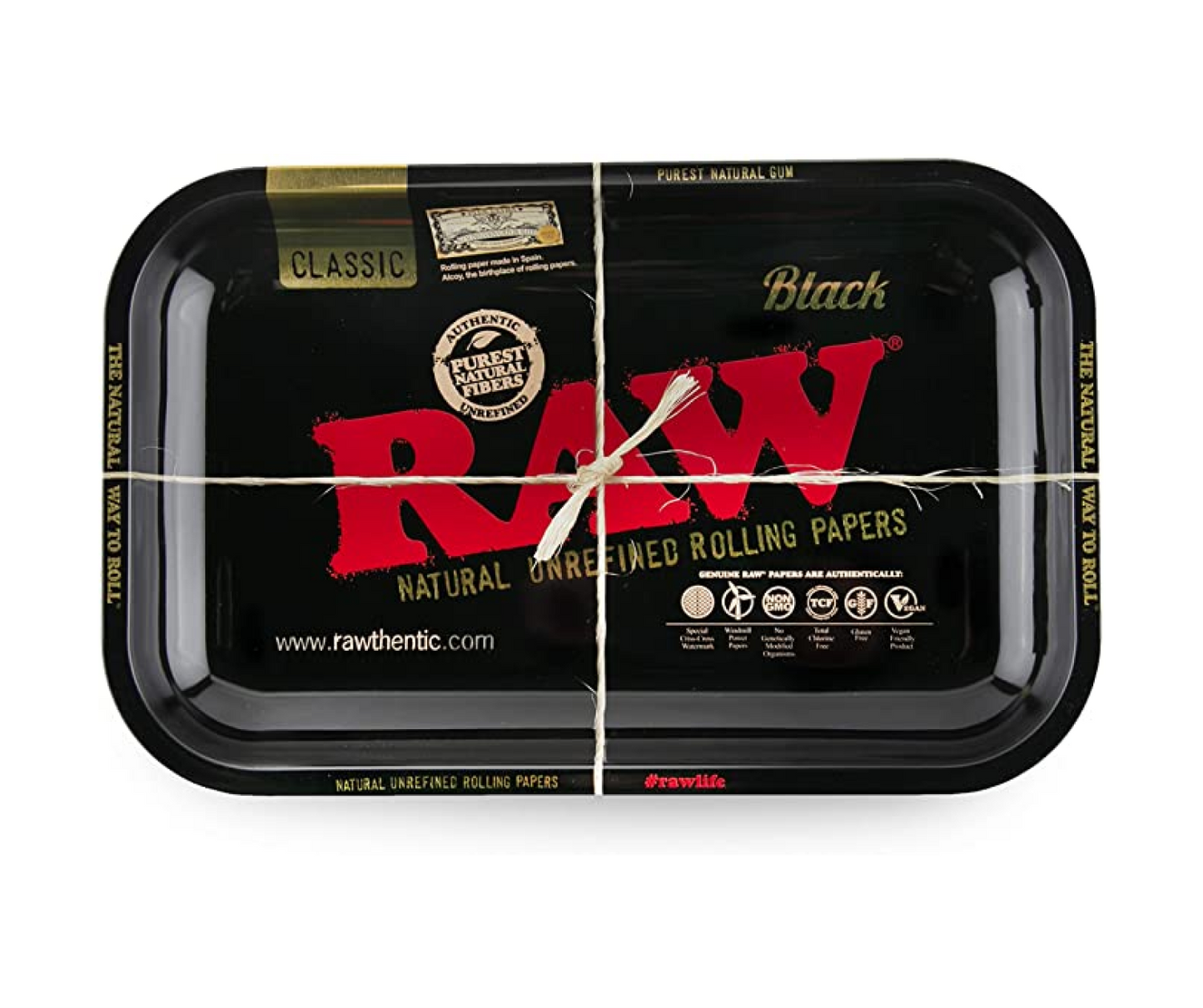 Raw Mistiera Portatile 18x12 - Vassoio di Rollaggio - Rolling Tray