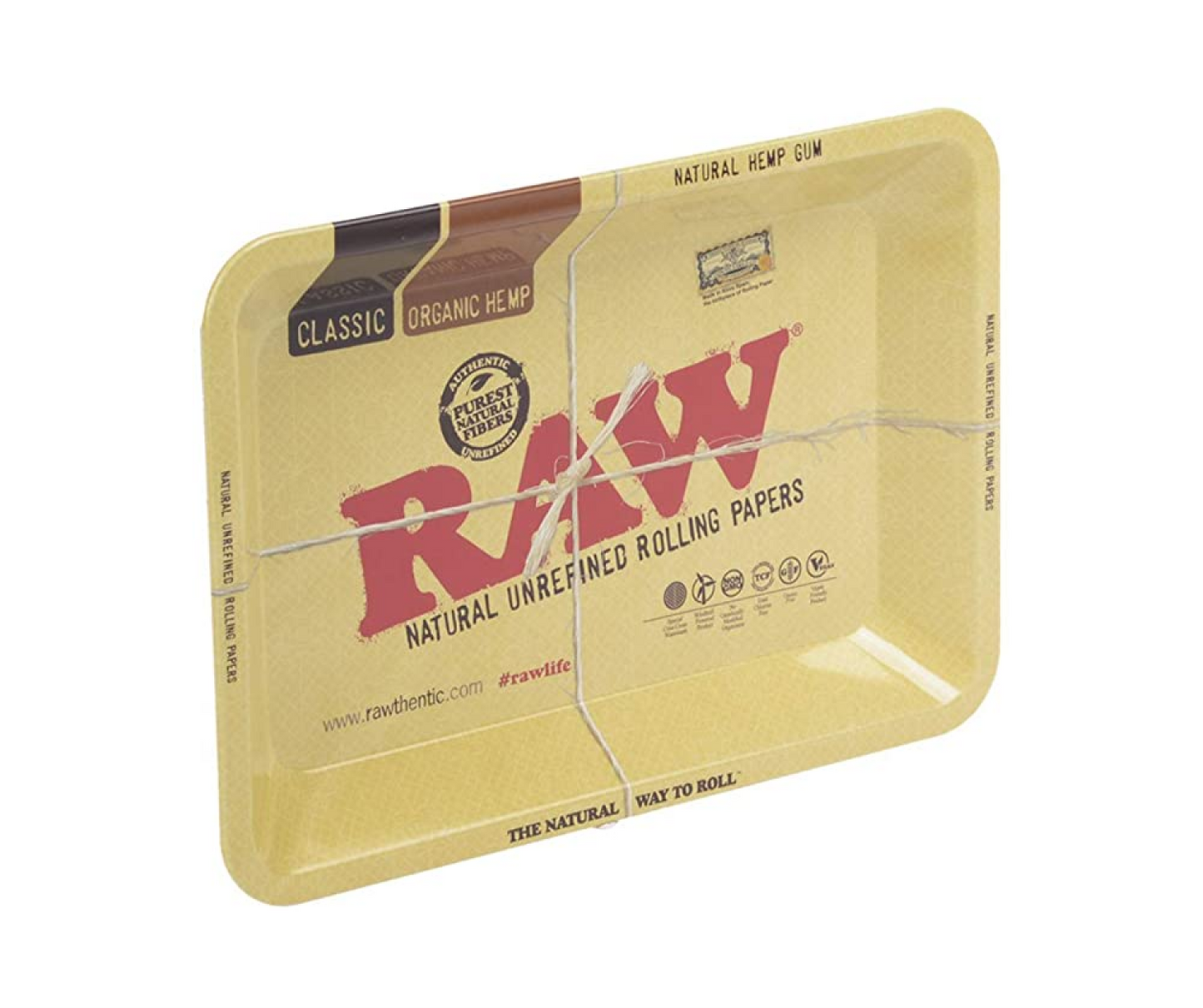 Raw Mistiera Portatile 18x12 - Vassoio di Rollaggio - Rolling Tray