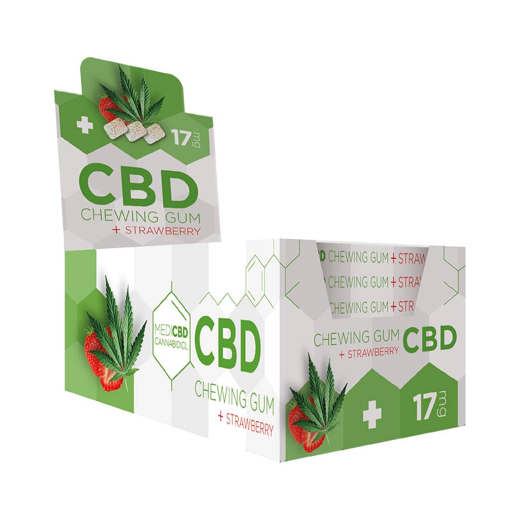 Gomma da masticare MediCBD Strawberry CBD (17mg CBD)